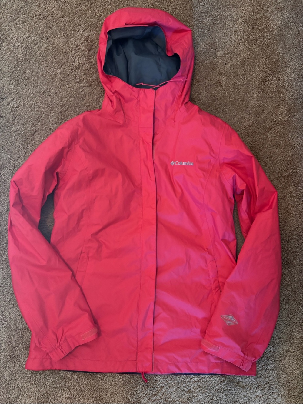 Columbia lightweight rain jacket. M